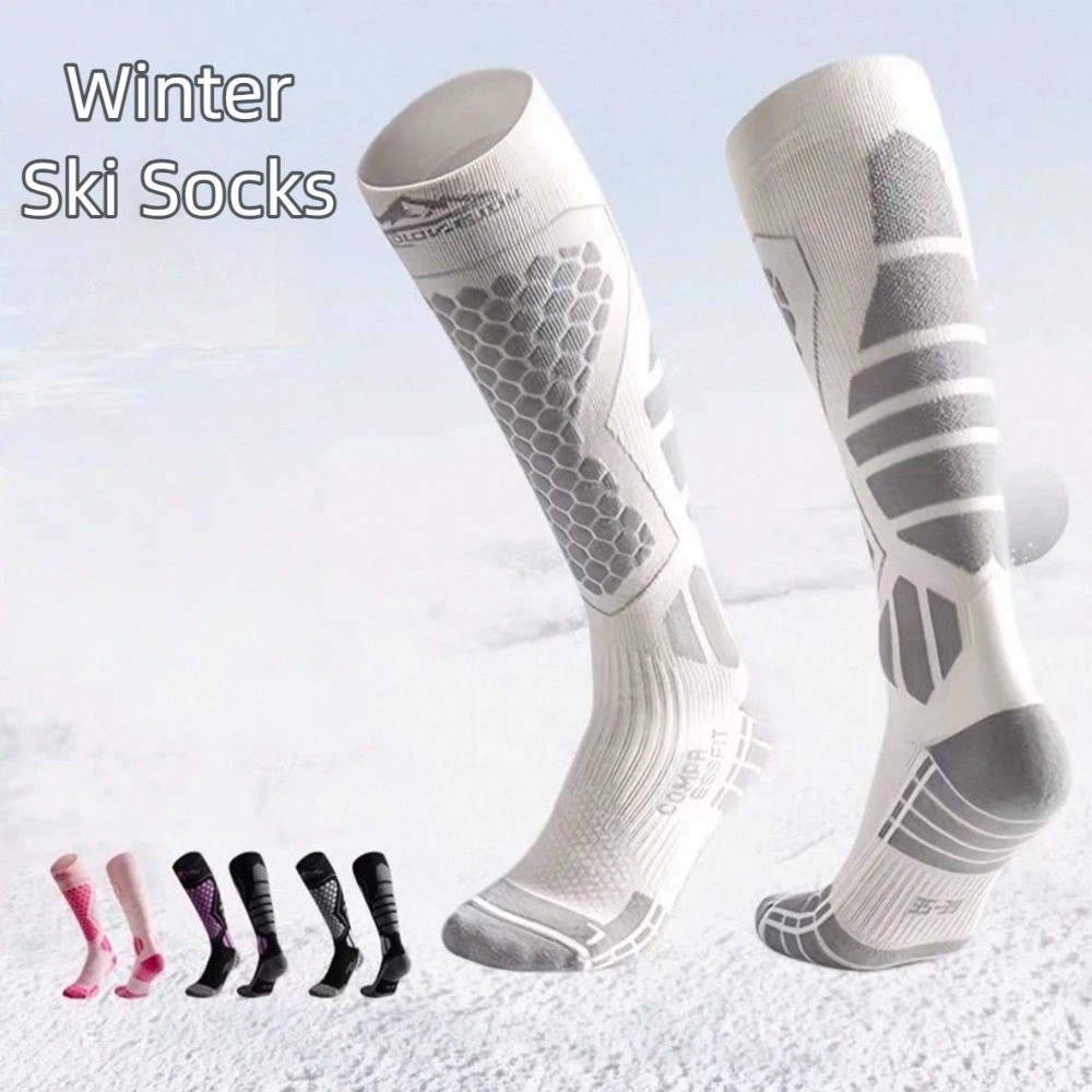 2pairs Thickened Ski Socks Bre - Thermal Sock Winter recension och pris