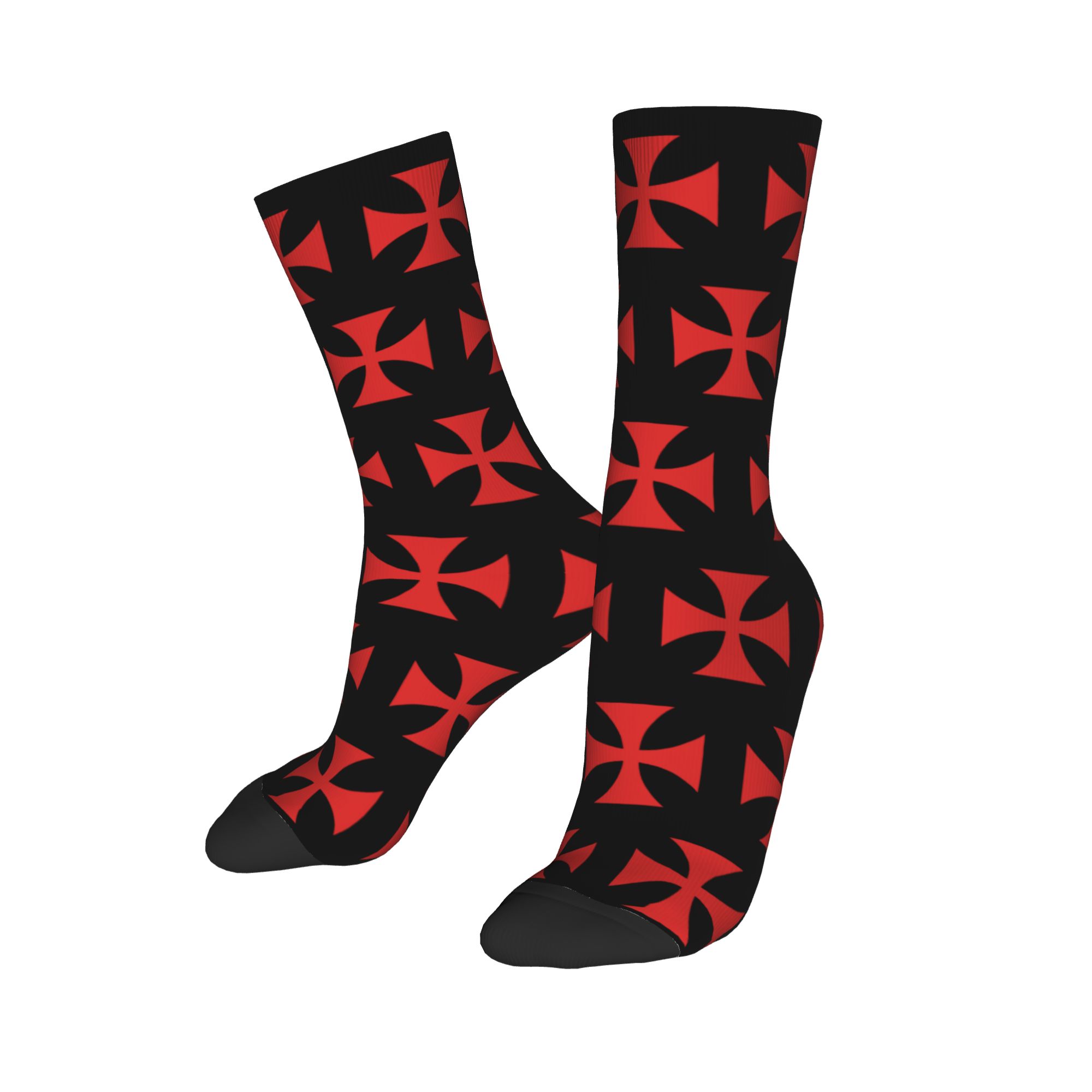 Custom Red Templar Cross Knigh - Dress Sock Men recension och pris
