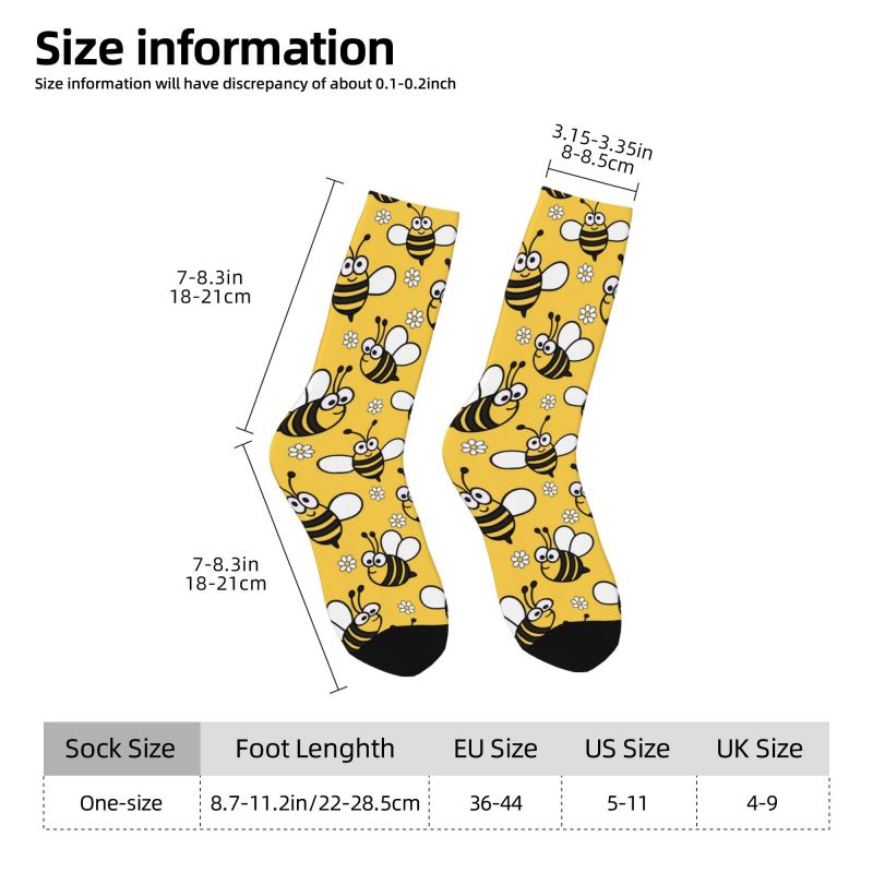 Custom Cute Little Bees Men's  - Dress Sock Men recension och pris