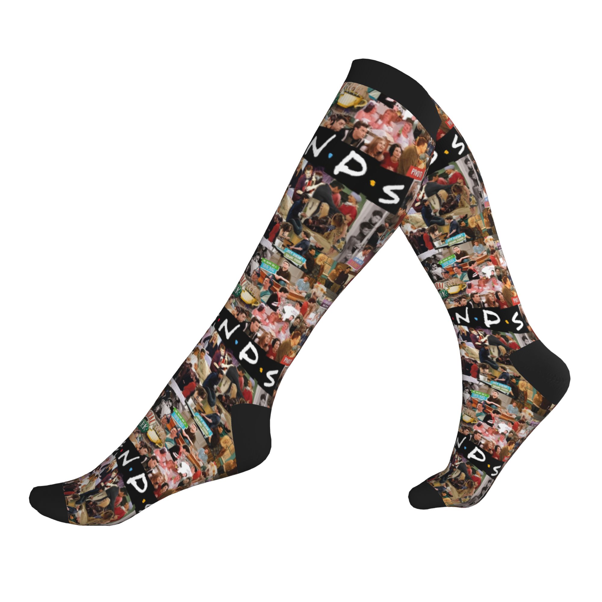 TV Show Friends Symbol Dress S - No Show Sock Women recension och pris