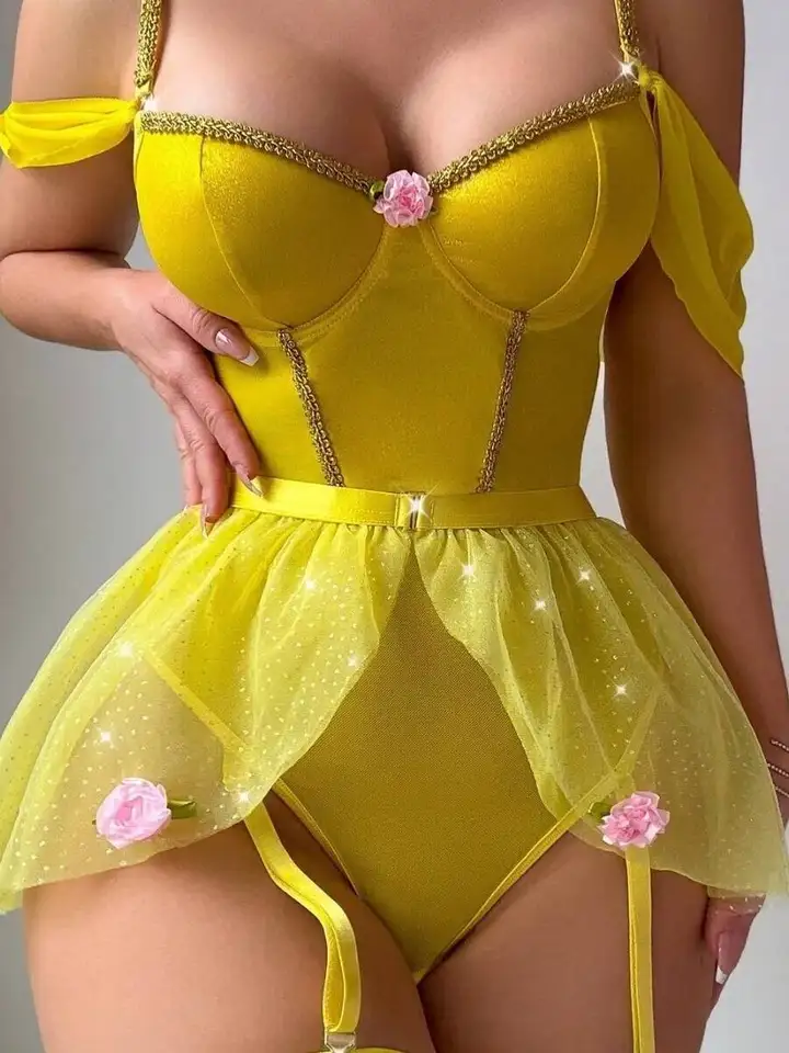 Sexy Glossy One-Piece Bodysuit - Fishnet Stocking Women recension och pris